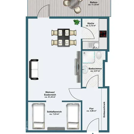 Appartement Fw Weissensee